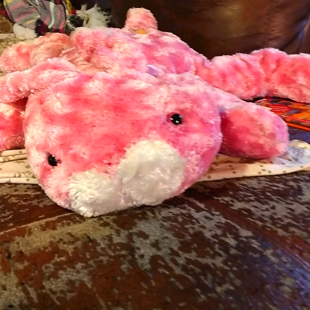 Long stuffed rabbit